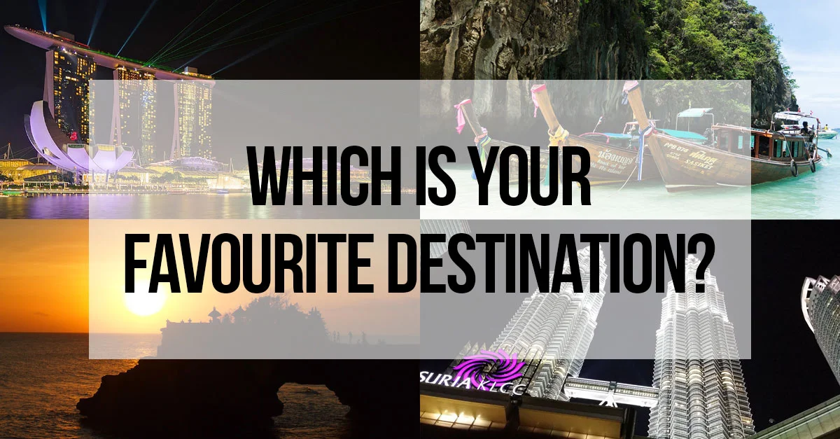 Which is your favourite destination in Southeast Asia?