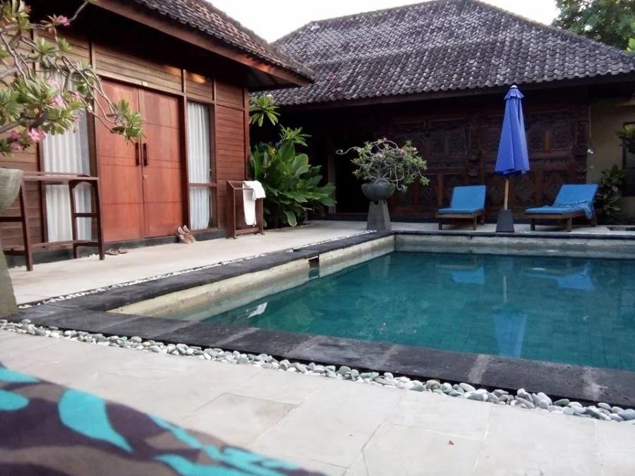 Private pool in the resort