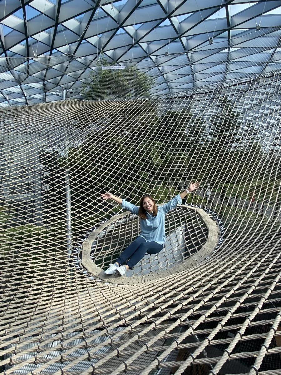 jewel changi canopy park singapore bouncing nets