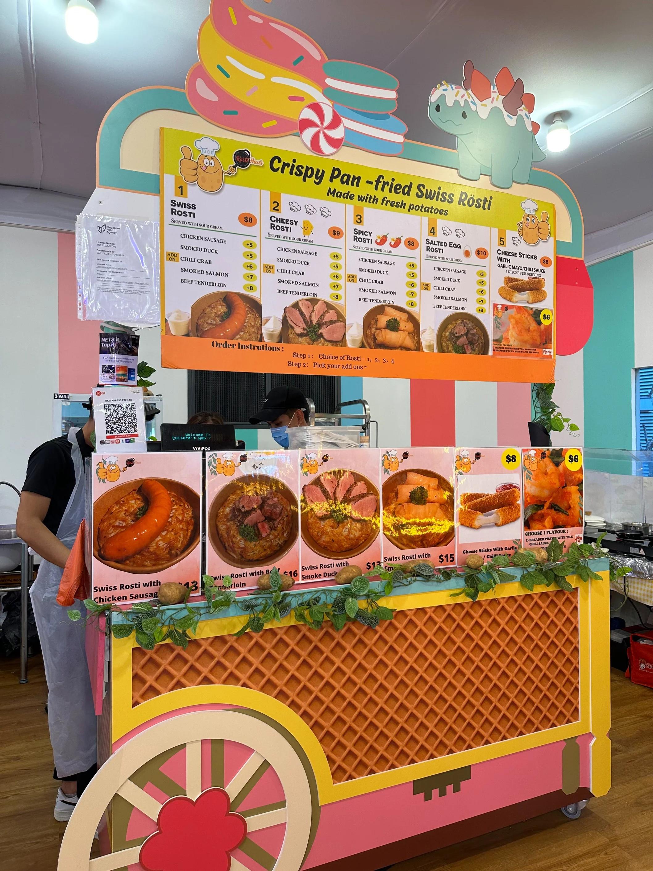 A food stall