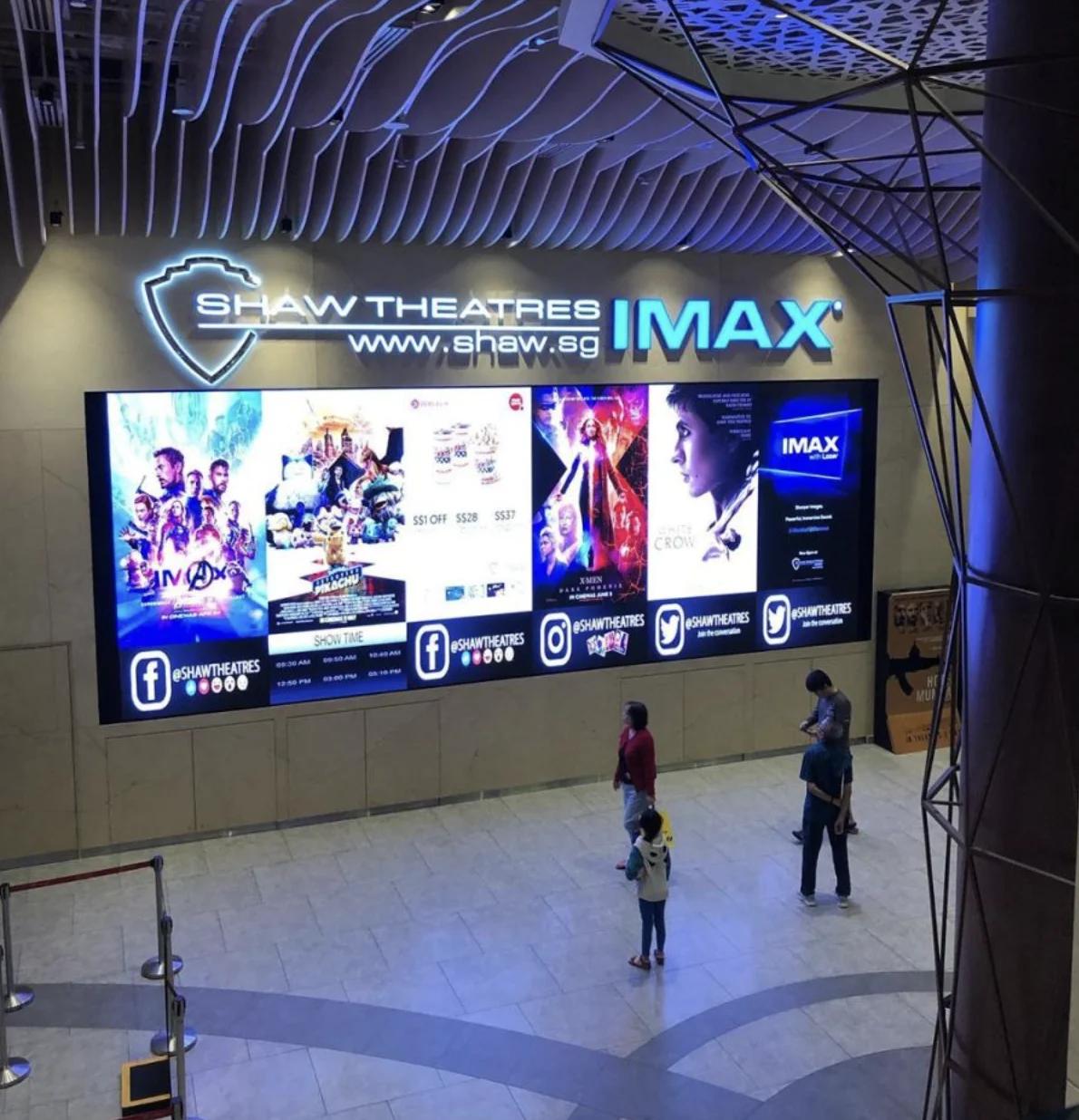 jewel changi airport movie theatre