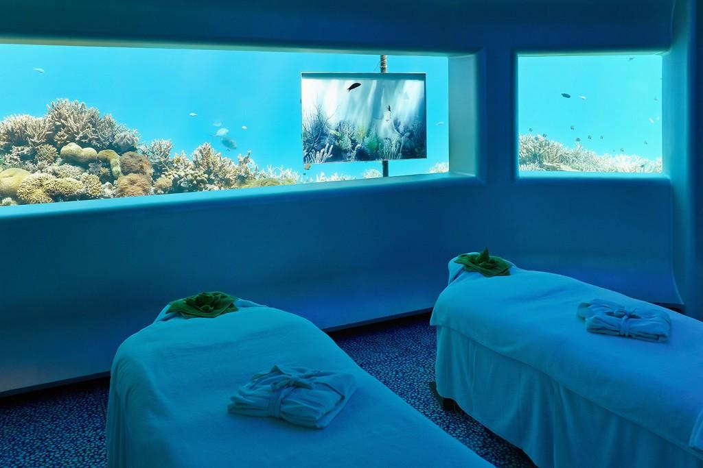 Maldives Huvafen-Fushi-Maldives-Beautiful-Underwater-Hotel