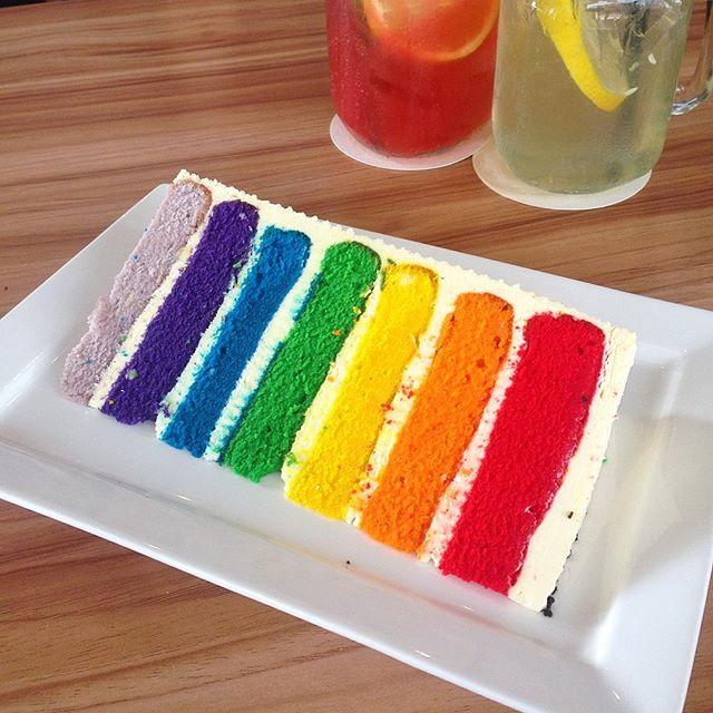 i am rainbow cake