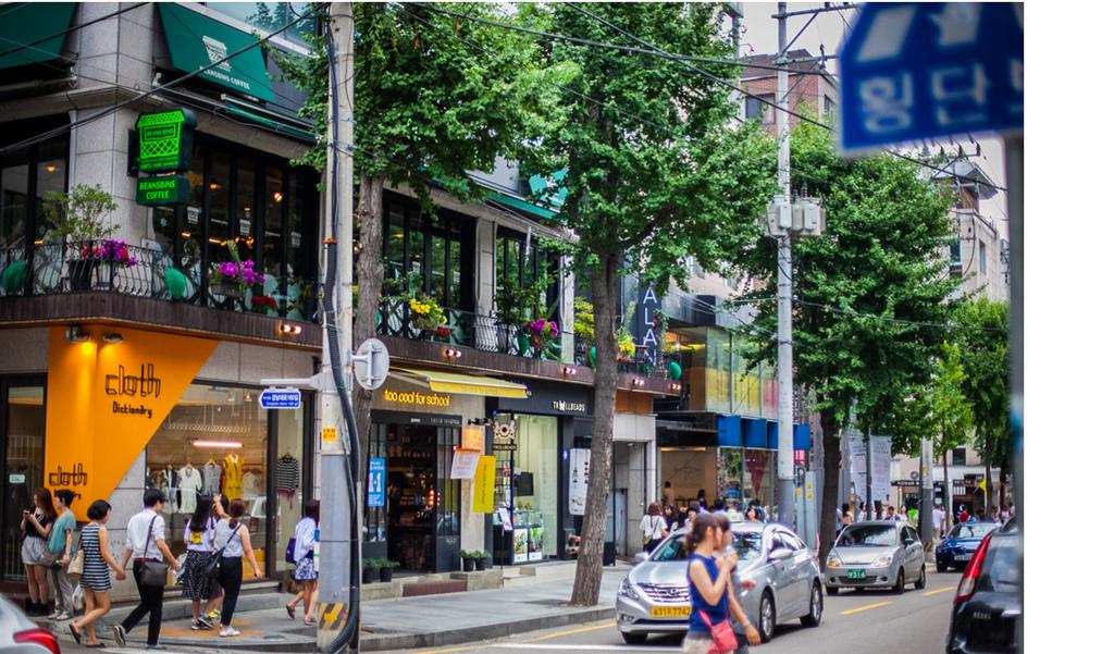 Garosugil South Korea Seoul Luxury Trendy Shopping