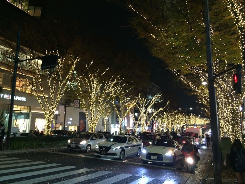 The road in Harajuku, leading to the streets of Omotesando!