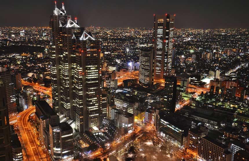 tokyo-metropolitan-building-night-view