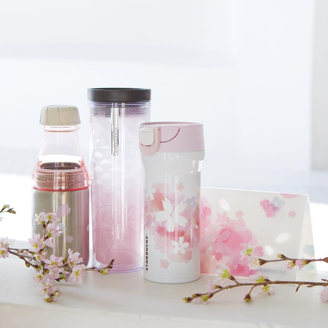 Starbucks cherry blossom merchandise 2016 Japan