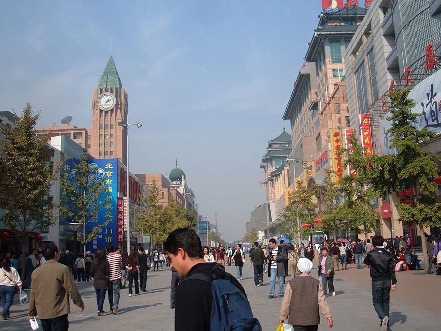 Indulge in a 1-mile-long shopping experience at Wangfujing street