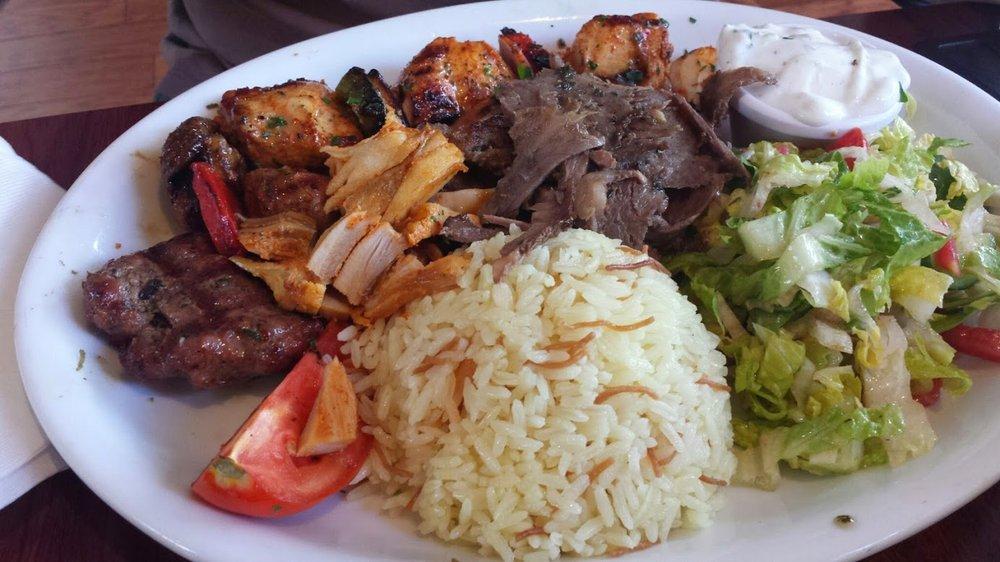 10 - Kebab Combination Platter