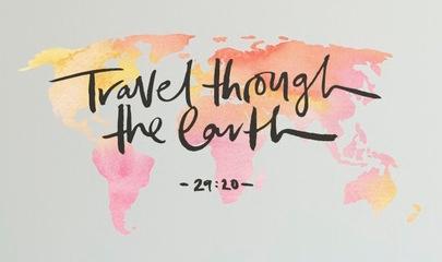 Travel through the earth