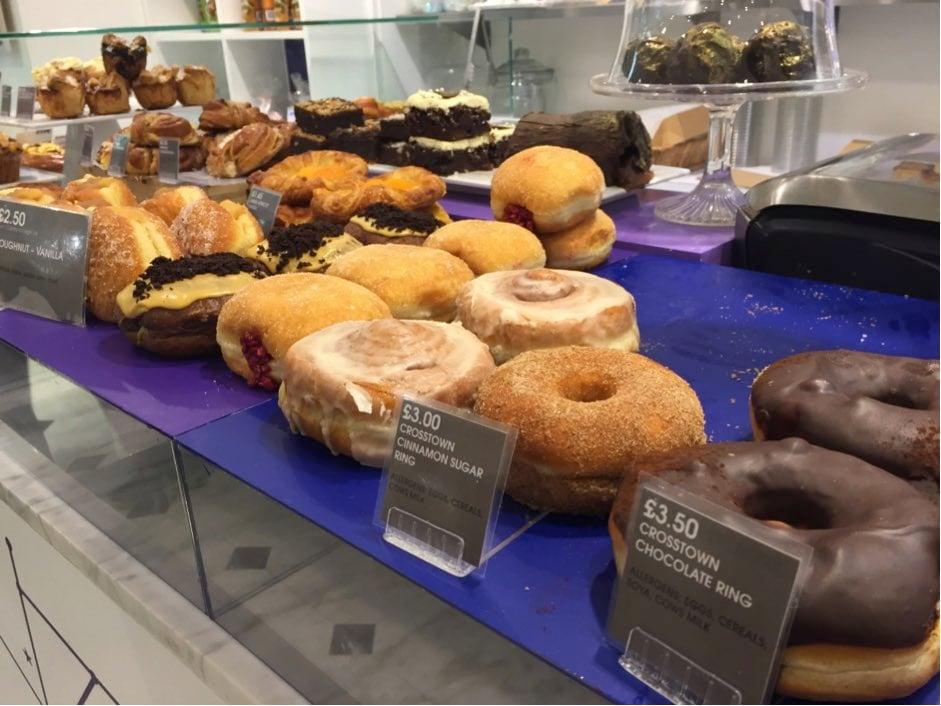 crosstown doughnuts selfridges food hall london halal food muslim friendly desserts