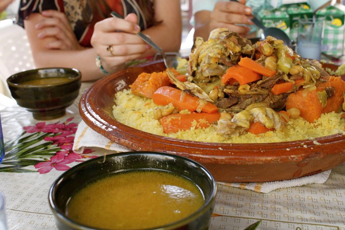 Couscous is a popular dish in Morocco 