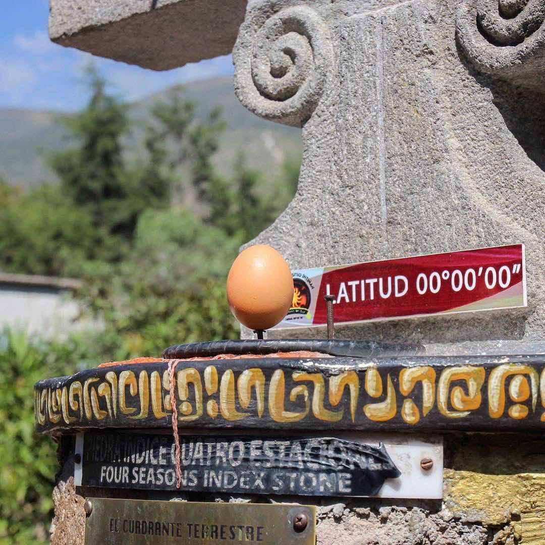 Quito zero latitude