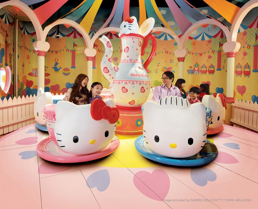 10 - How cute is this Hello Kitty ride