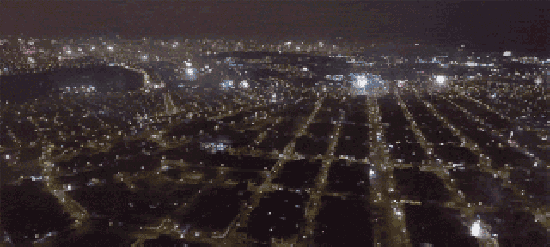 City Fireworks GIF