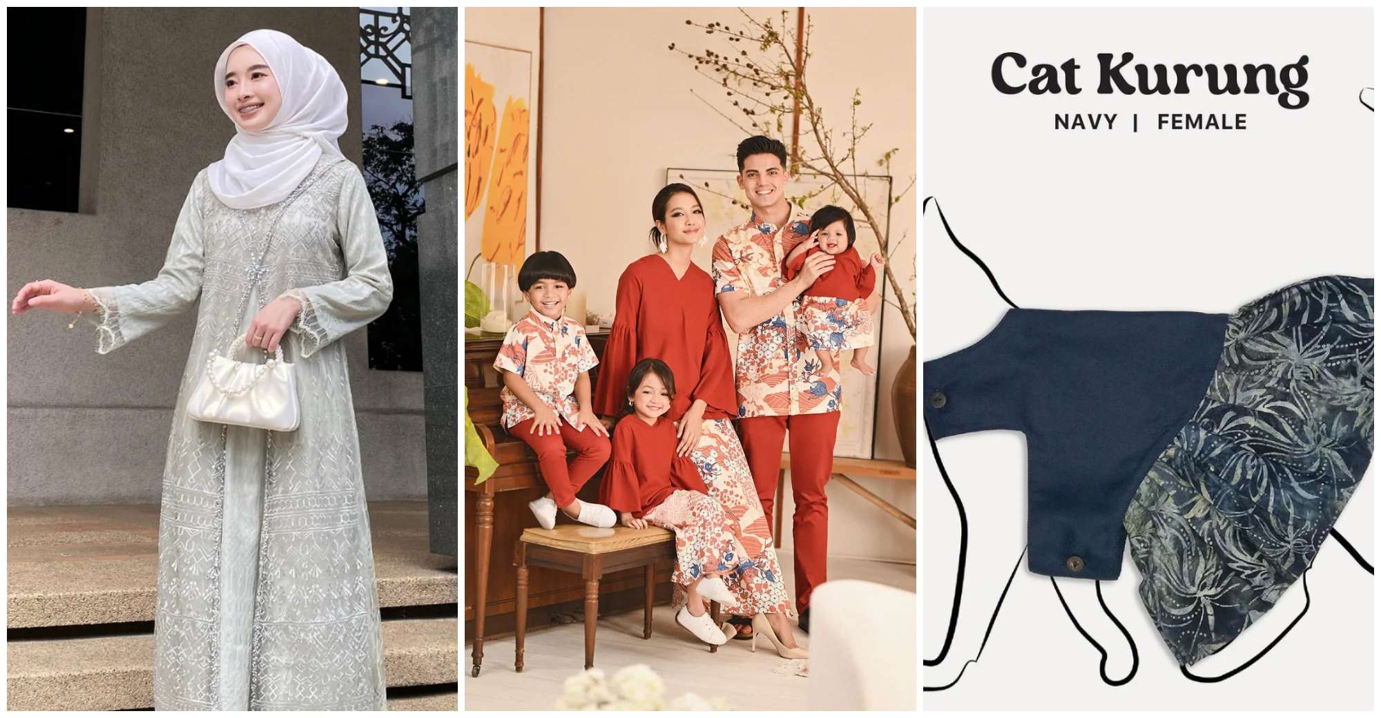The Ultimate Baju Raya List For Men, Women, Kids and Cats